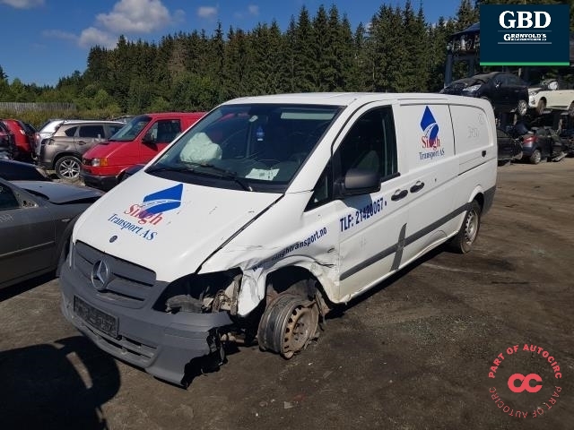 Mercedes Vito/Viano 2010-2014 (Fase 2) (W639) (W639), Motorkode: OM651.940, Girkassekode: 7226860| A 906 270 36 00
