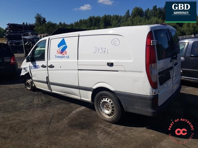 Mercedes Vito/Viano 2010-2014 (Fase 2) (W639) (W639), Motorkode: OM651.940, Girkassekode: 7226860| A 906 270 36 00