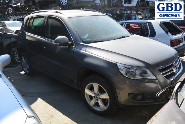 VW Tiguan, 2007-2011 (Type I, Fase 1) (BROSE|5N0959704D)