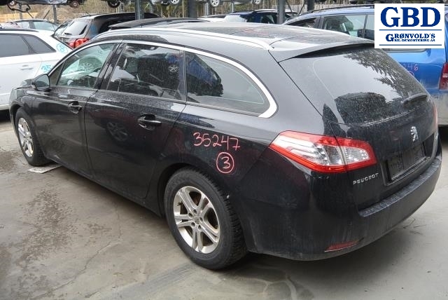 Peugeot 508, 2011-2014 (Type I, Fase 1) (16 064 066 80|0799 12D1|16 809 080 80)