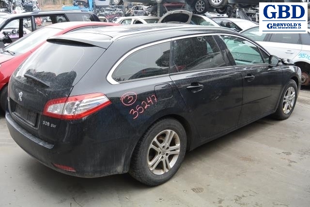 Peugeot 508, 2011-2014 (Type I, Fase 1) (16 064 066 80|0799 12D1|16 809 080 80)