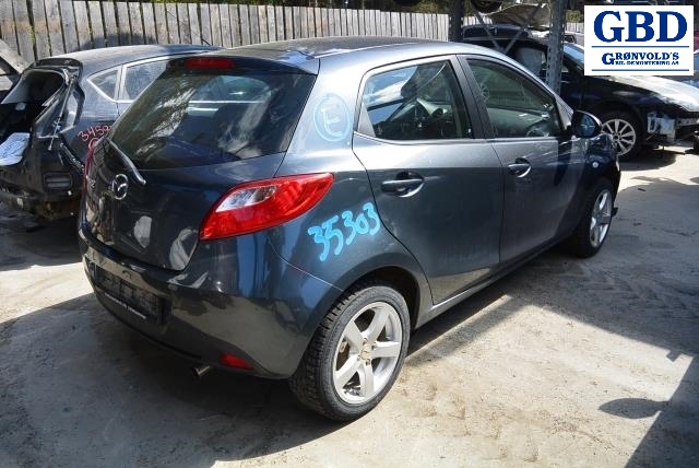 Mazda 2, 2007-2010 (Type II, Fase 1)