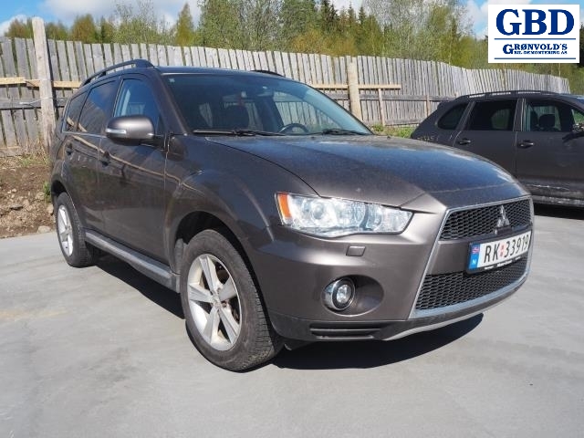 Mitsubishi Outlander, 2010-2012 (Type II, Fase 2) (ATE|4670A553|4670A552)