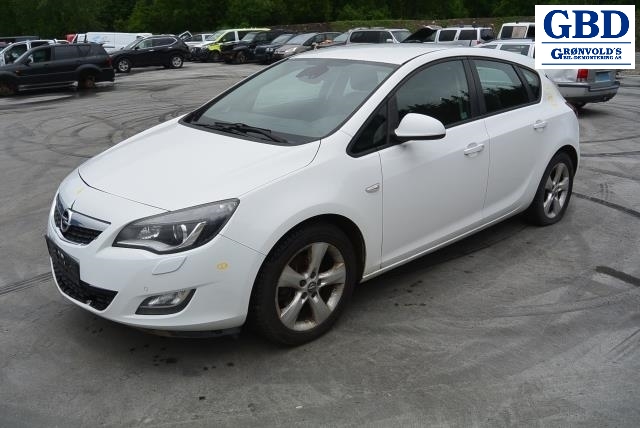 Opel Astra J, 2010-2015