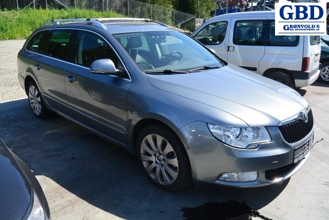 Škoda Superb, 2008-2015 (Type II) (0BR 598 554 A|0BR 598 554 C)