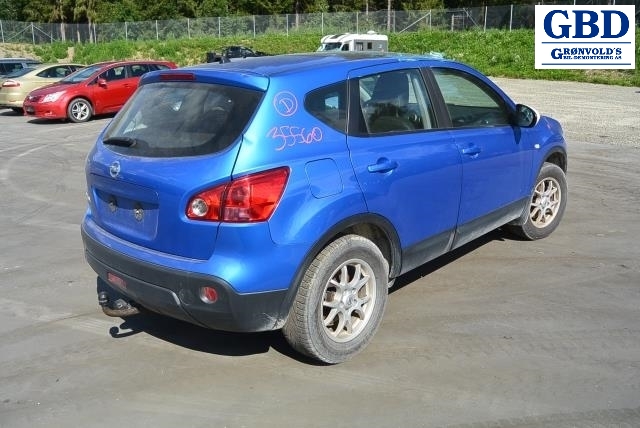 Nissan Qashqai, 2007-2010 (Type I, Fase 1) (48001JD900|48001JD90B)