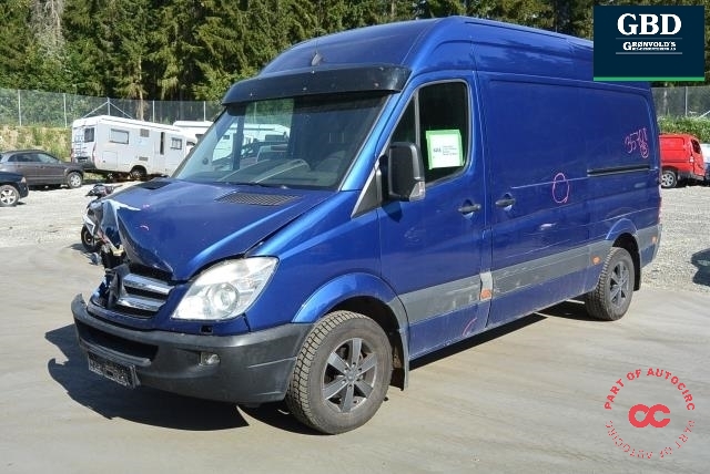 Mercedes Sprinter 2006-2013 (Fase 1) (906) (906), Motorkode: 642992| OM642.992, Girkassekode: A 906 270 07 00| 72268371