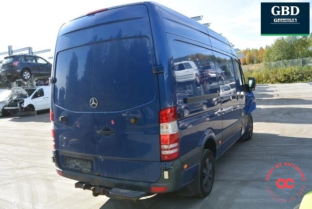 Mercedes Sprinter 2006-2013 (Fase 1) (906) (906), Motorkode: 642992| OM642.992, Girkassekode: A 906 270 07 00| 72268371