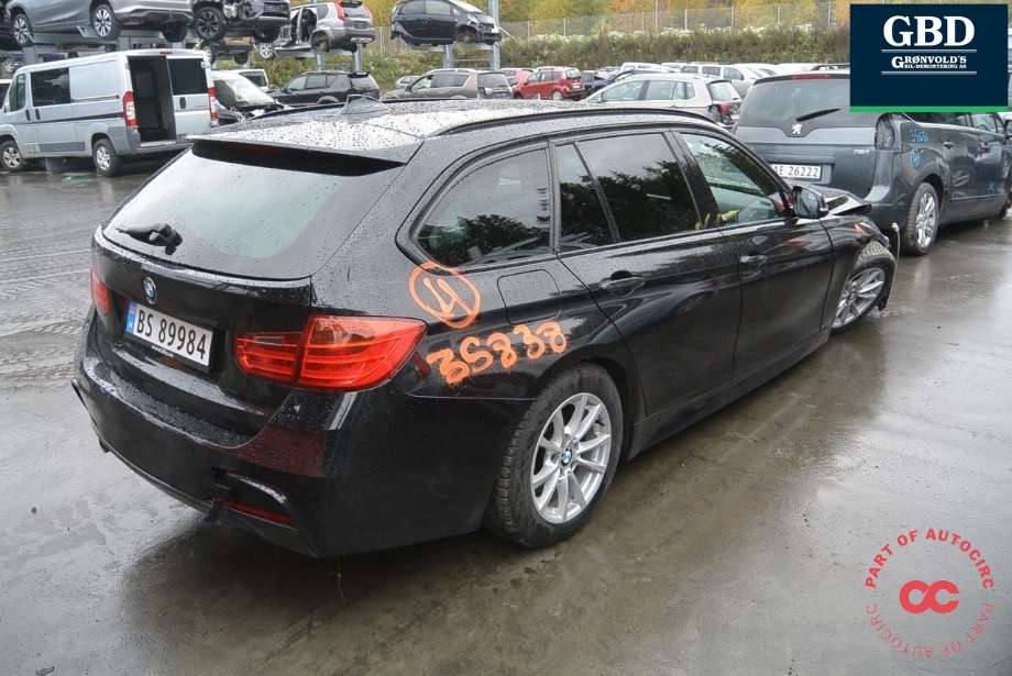BMW 3-Serie 2012-2018 (F30/F31/F34) (F30/F31/F34), Motorkode: N47D20C, Girkassekode: 23 00 8 610 983
