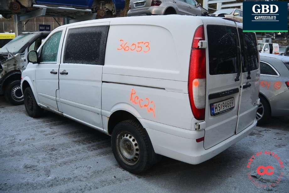 Mercedes Vito/Viano 2004-2010 (Fase 1) (W639) (W639), Motorkode: OM646.982, Girkassekode: A 639 270 11 00