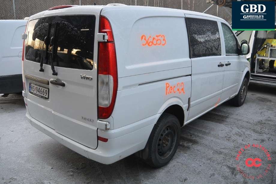 Mercedes Vito/Viano 2004-2010 (Fase 1) (W639) (W639), Motorkode: OM646.982, Girkassekode: A 639 270 11 00