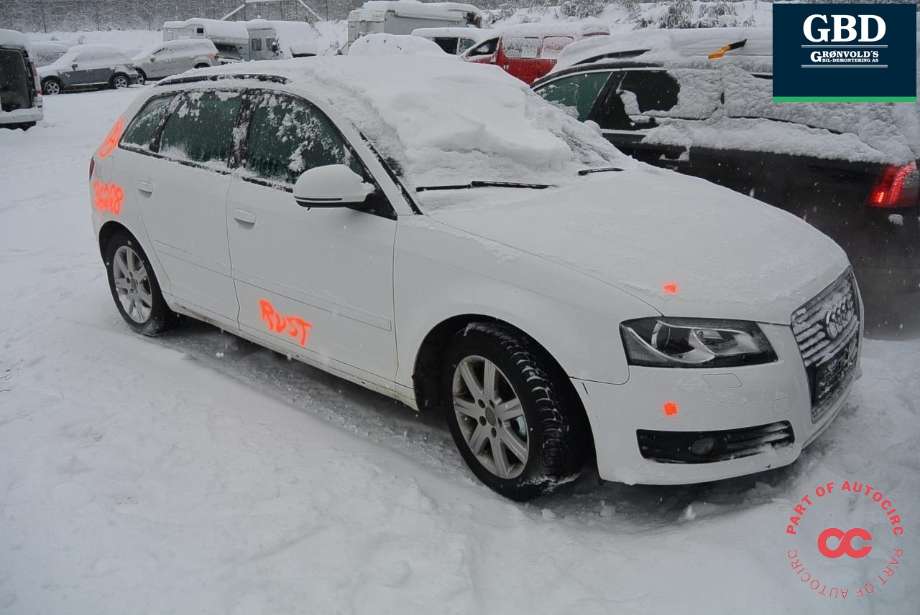 Audi A3 2009-2012 (Type II, Fase 2) , Motorkode: CAXC, Girkassekode: LNY| NBX