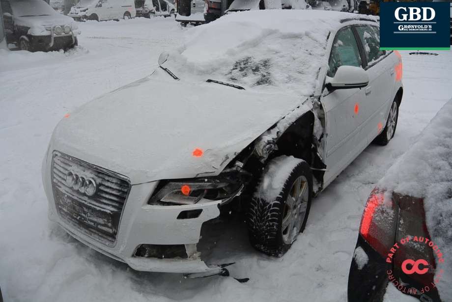 Audi A3 2009-2012 (Type II, Fase 2) , Motorkode: CAXC, Girkassekode: LNY| NBX