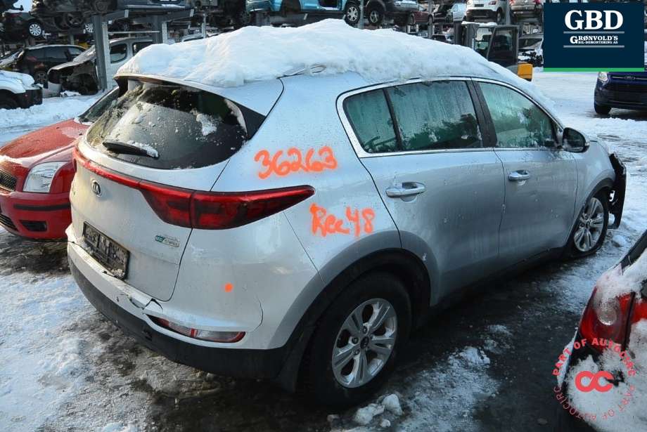 Kia Sportage 2016-2021 (Type IV) , Motorkode: D4FD, Girkassekode: 43000 3D847