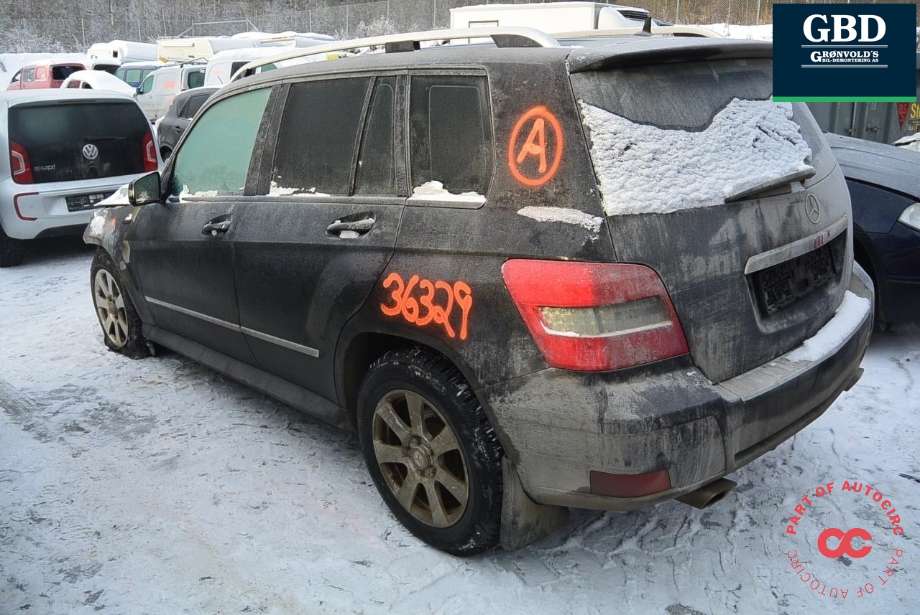 Mercedes GLK 2008-2015 (X204) (X204), Motorkode: 651912, Girkassekode: 
