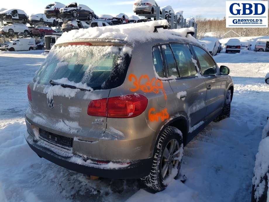 VW Tiguan, 2011-2016 (Type I, Fase 2) (5N0 614 109 BK|5N0 614 109 AG)