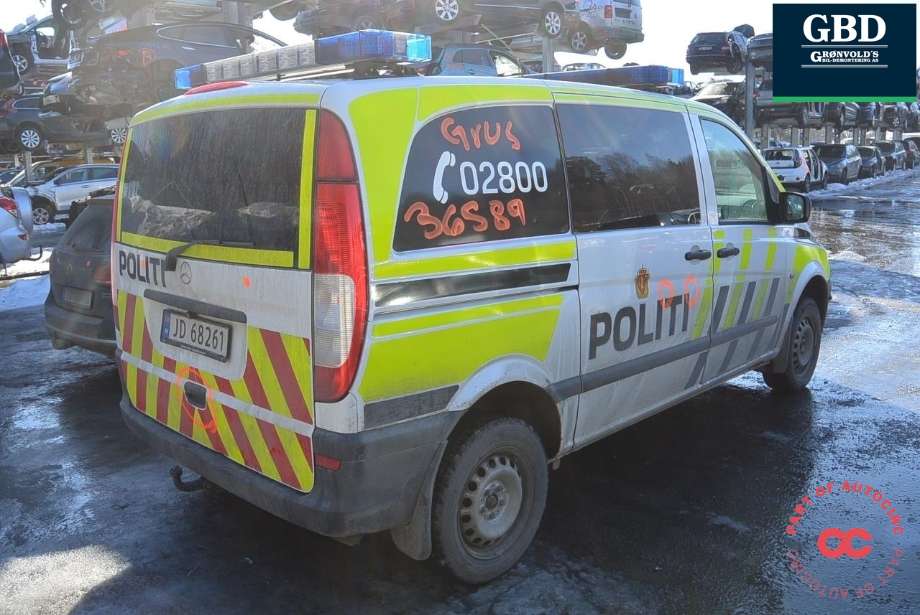 Mercedes Vito/Viano 2010-2014 (Fase 2) (W639) (W639), Motorkode: OM651.940, Girkassekode: A 906 270 36 00