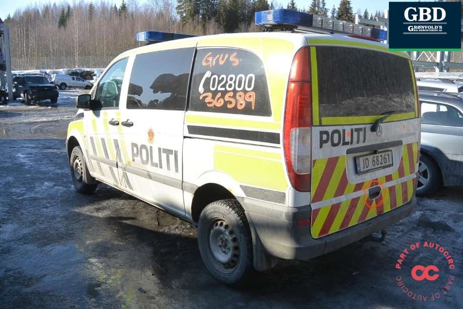 Mercedes Vito/Viano 2010-2014 (Fase 2) (W639) (W639), Motorkode: OM651.940, Girkassekode: A 906 270 36 00