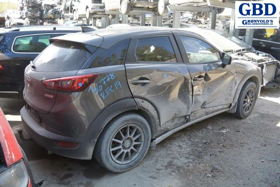 Mazda CX-3, 2015-2022 (DB2W-67-340|5518 CO26)