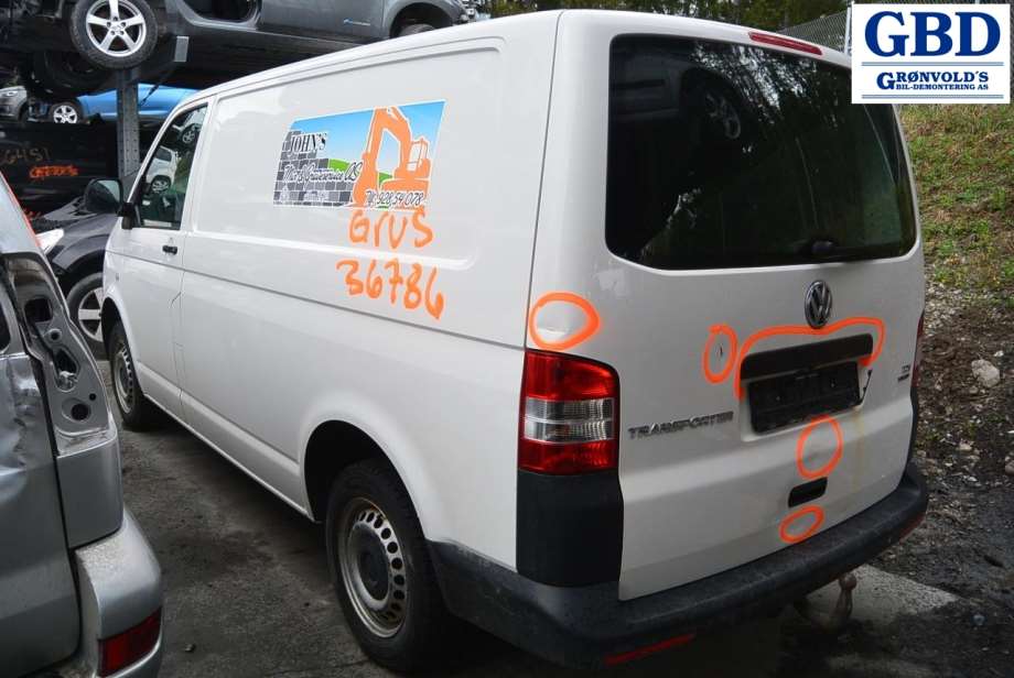 VW Transporter / Caravelle, 2009-2015 (T5, Fase 2)