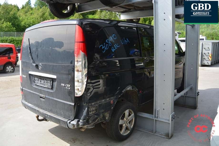Mercedes Vito/Viano 2010-2014 (Fase 2) (W639) (W639), Motorkode: OM651.940, Girkassekode: A 906 270 36 00