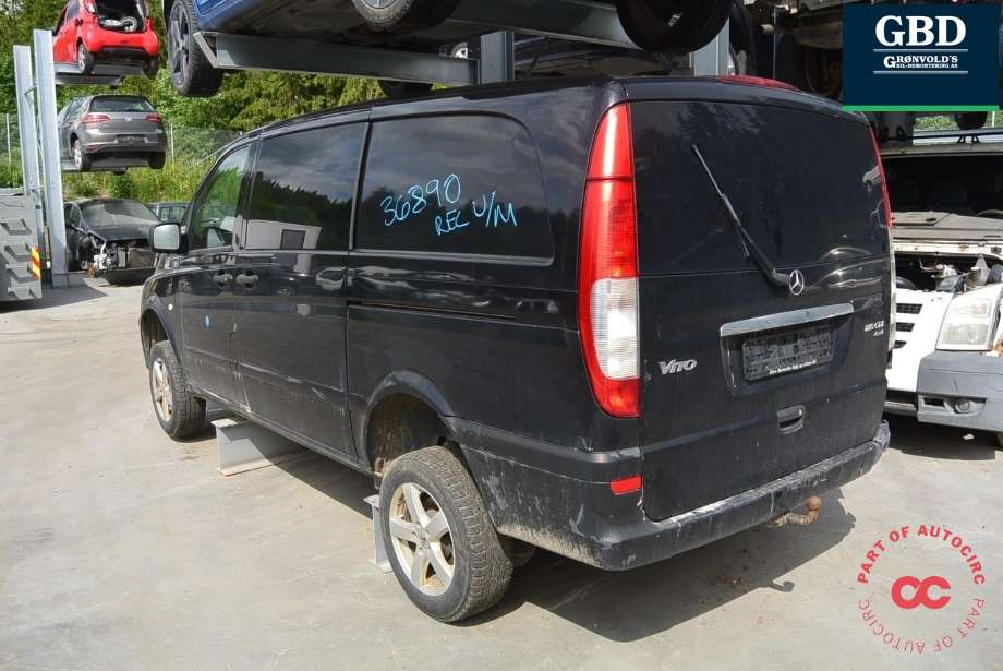 Mercedes Vito/Viano 2010-2014 (Fase 2) (W639) (W639), Motorkode: OM651.940, Girkassekode: A 906 270 36 00