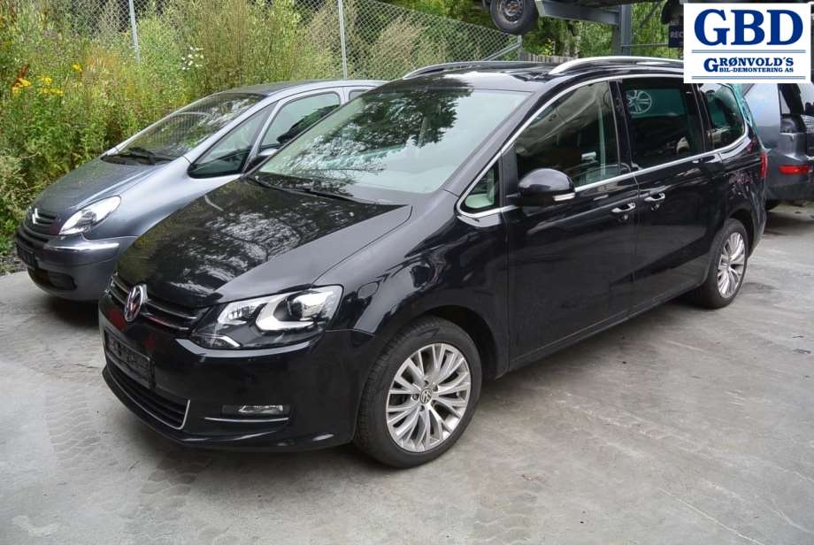 VW Sharan, 2010- (Type II) (7N1 857 501 G)