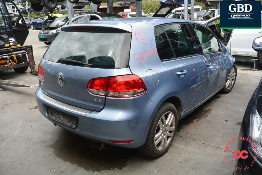 VW Golf VI 2008-2012 , Motorkode: CBDC, Girkassekode: LLL