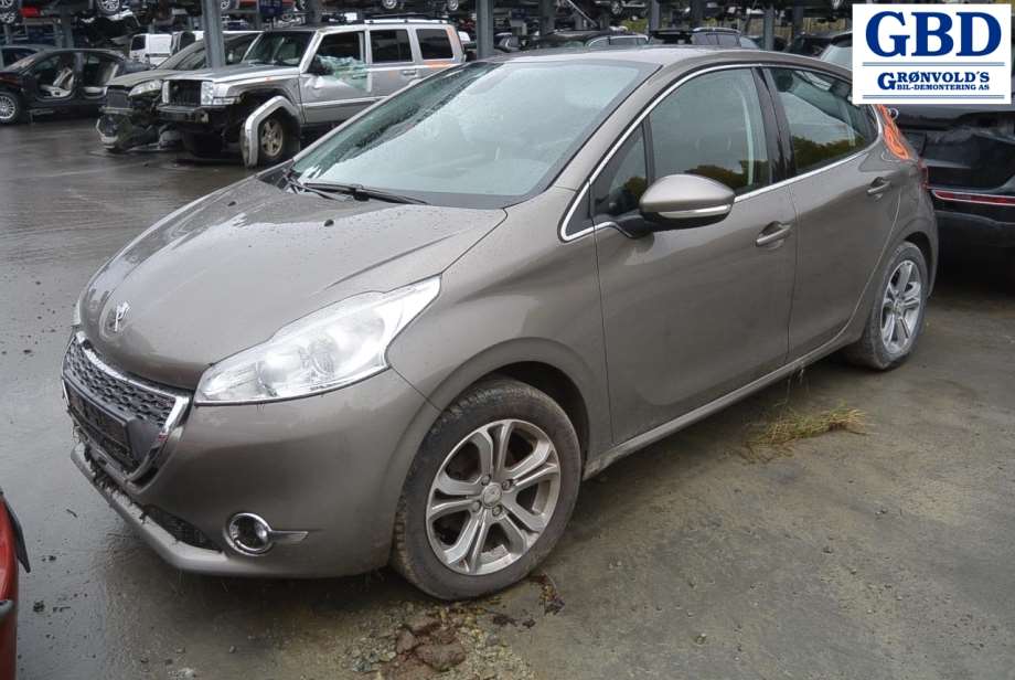 Peugeot 208, 2012-2019 (Type I) (16 081 820 80|T1013140A)