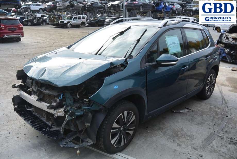 Peugeot 2008, 2013-2019 (Type I) (ATE|16 173 877 80|10.0220-0806.4|9817961380)