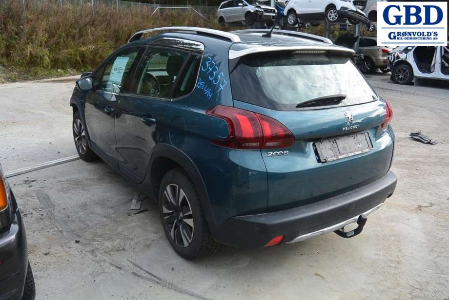 Peugeot 2008, 2013-2019 (Type I) (ATE|16 173 877 80|10.0220-0806.4|9817961380)