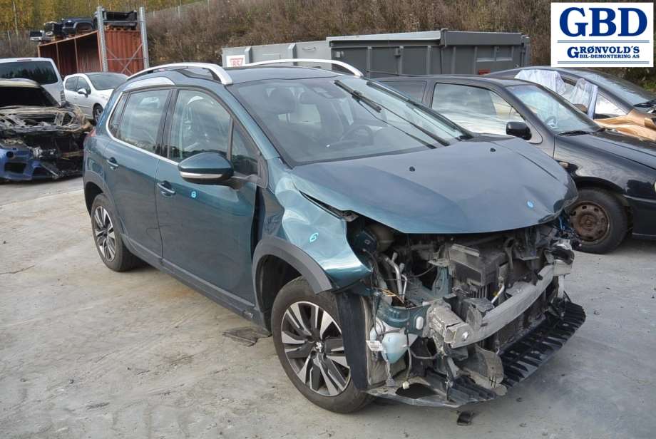 Peugeot 2008, 2013-2019 (Type I) (ATE|16 173 877 80|10.0220-0806.4|9817961380)