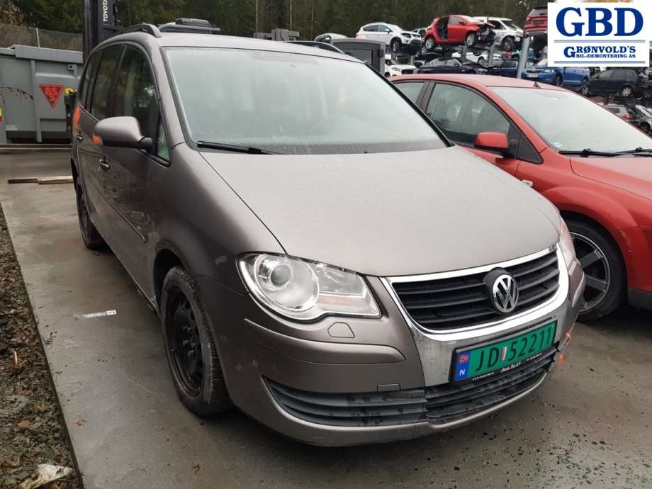 VW Touran, 2007-2010 (Type I, Fase 2) (1T0 853 651 AG)