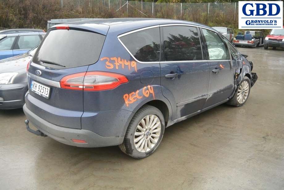 Ford S-Max, 2010-2015 (Type I, Fase 2) (2018398|GK2T-15K859-FA|CJ5T-15K859-FA| CJ5T-15K859-EA)