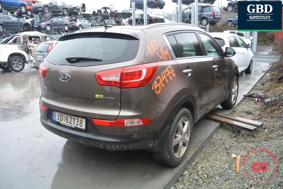 Kia Sportage 2010-2016 (Type III) , Motorkode: D4FD, Girkassekode: 43000 32497