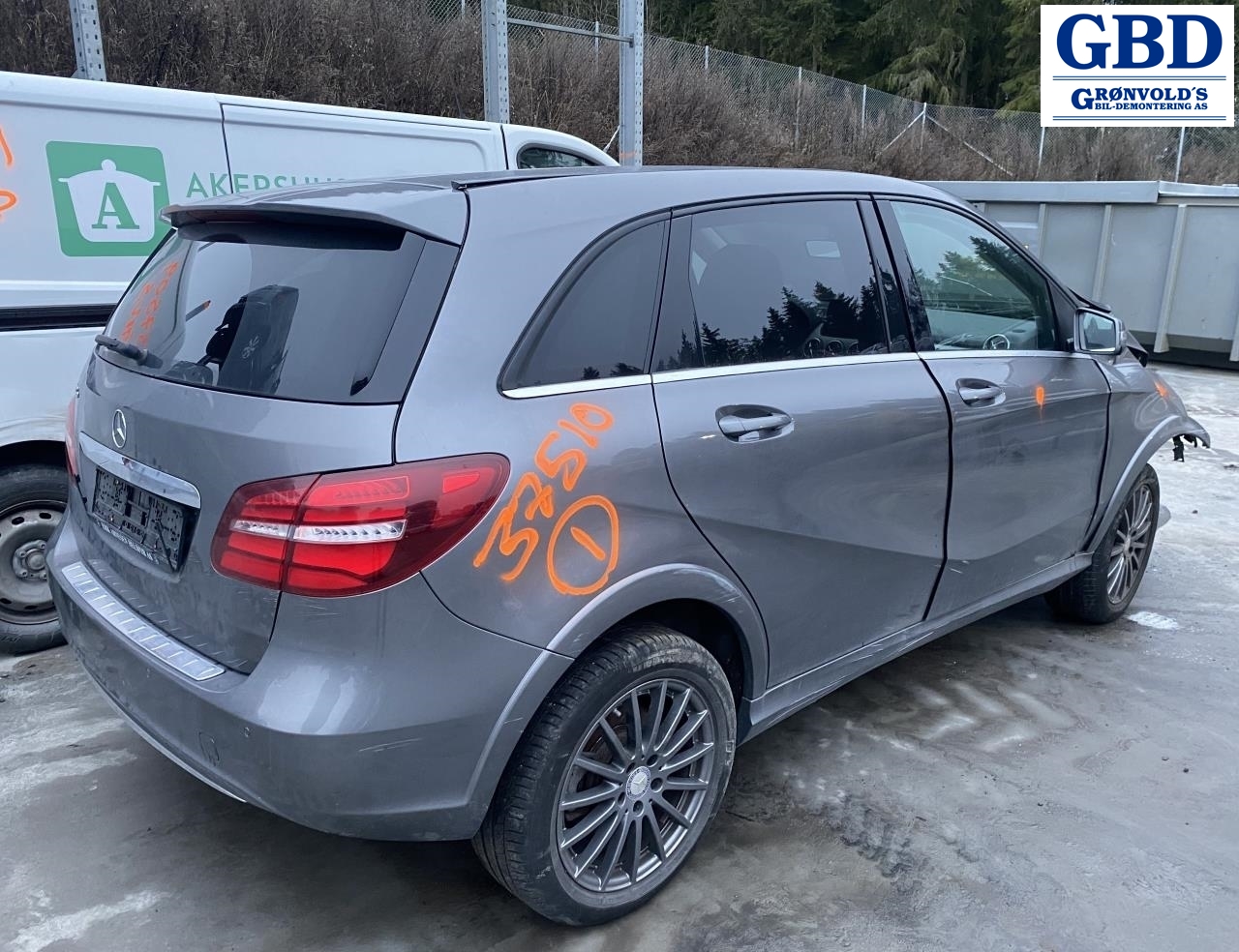 Mercedes B-Klasse, electric drive, 2014-2018 (W242) (A 003 230 51 11|1015549-00-A)