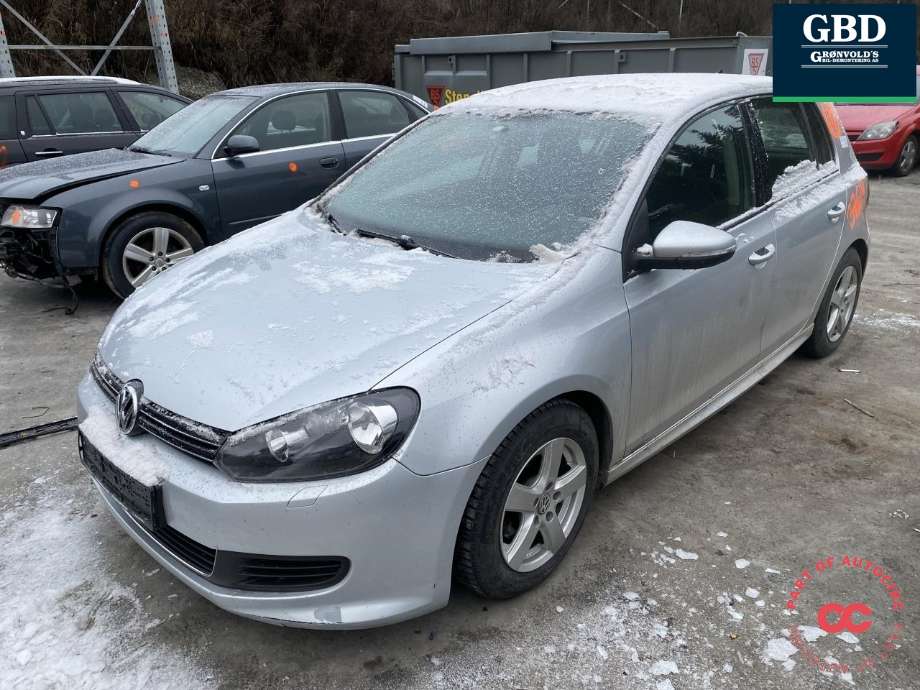 VW Golf VI 2008-2012 , Motorkode: CAYC, Girkassekode: MDZ