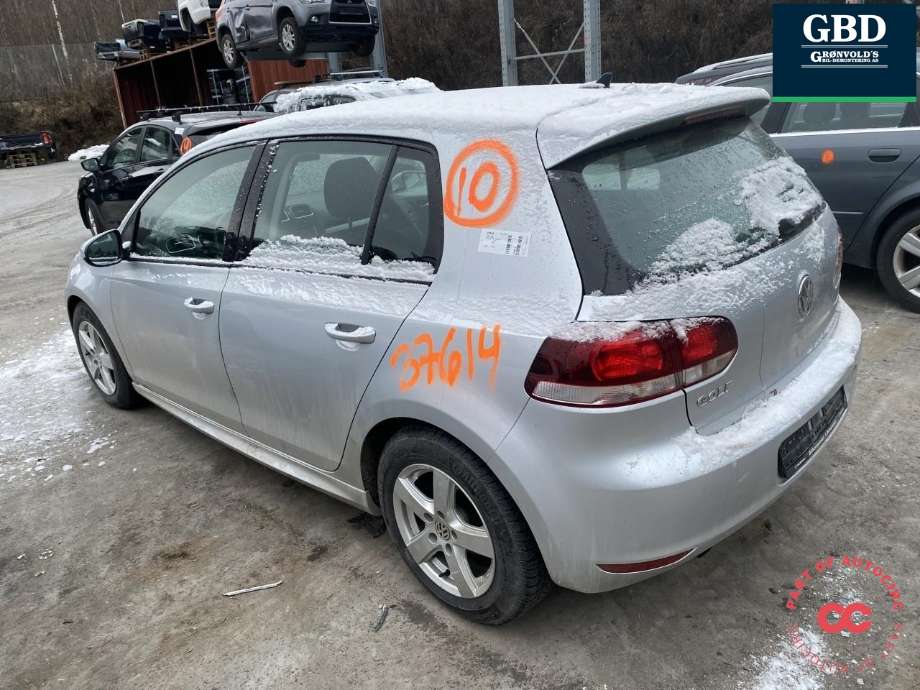 VW Golf VI 2008-2012 , Motorkode: CAYC, Girkassekode: MDZ