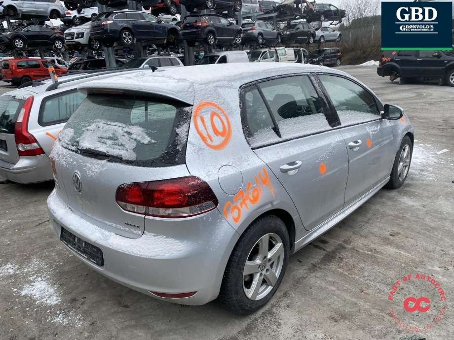 VW Golf VI 2008-2012 , Motorkode: CAYC, Girkassekode: MDZ