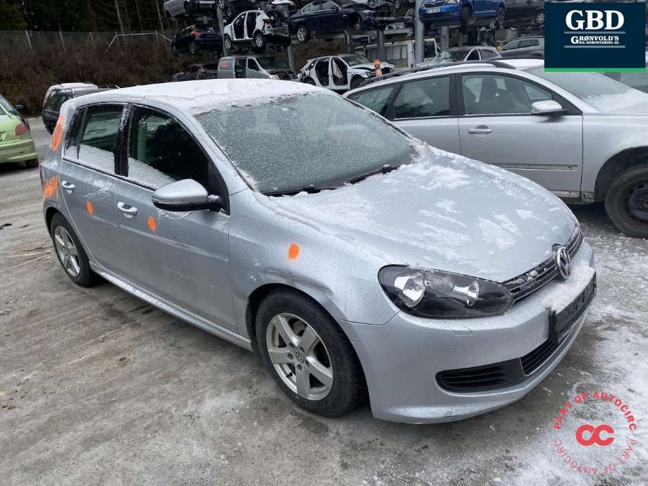 VW Golf VI 2008-2012 , Motorkode: CAYC, Girkassekode: MDZ