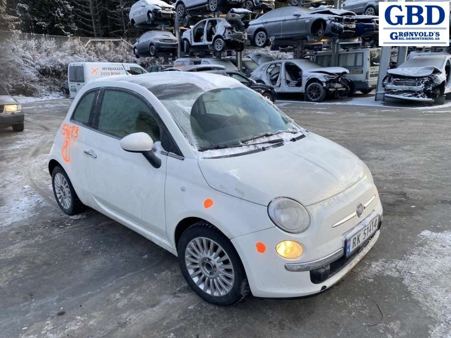 Fiat 500, 2008-2020 (MAGNA|52204608|51889364|71794826| 71798854)