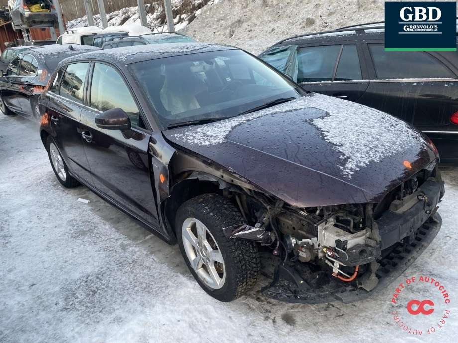 Audi A3 2012-2016 (Type III, Fase 1) , Motorkode: CUKB, Girkassekode: RNU