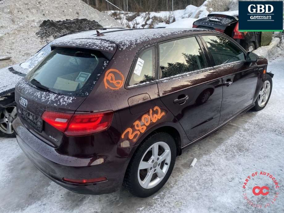 Audi A3 2012-2016 (Type III, Fase 1) , Motorkode: CUKB, Girkassekode: RNU