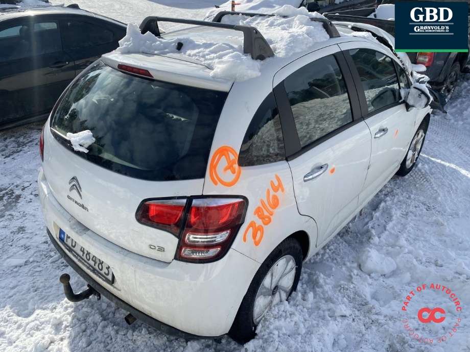 Citroën C3 2010-2016 (Type II) , Motorkode: HMZ, Girkassekode: 16 078 938 80