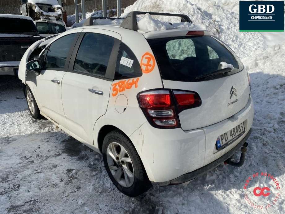 Citroën C3 2010-2016 (Type II) , Motorkode: HMZ, Girkassekode: 16 078 938 80