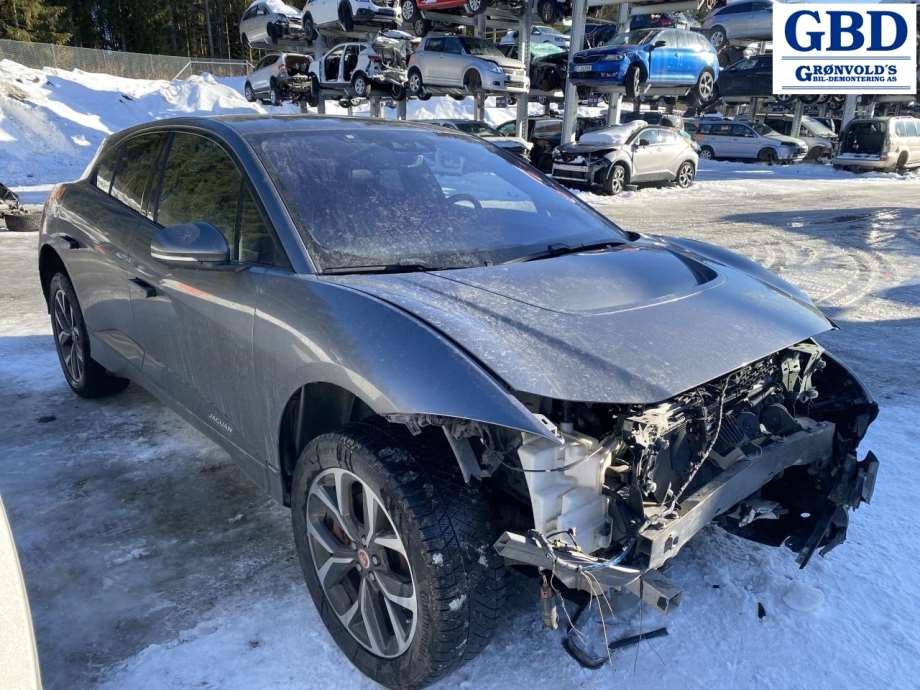 Jaguar I-PACE, 2018- parts car, Engine code: TZ-204-XSA, Gearbox code: 