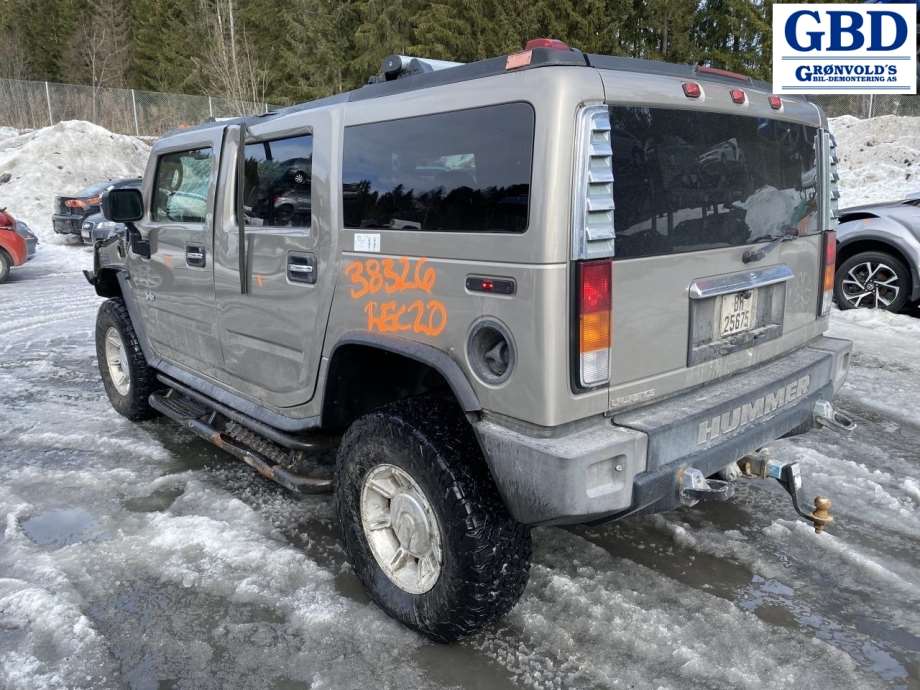 Hummer H2, 2003-2005 (NO PART ID)