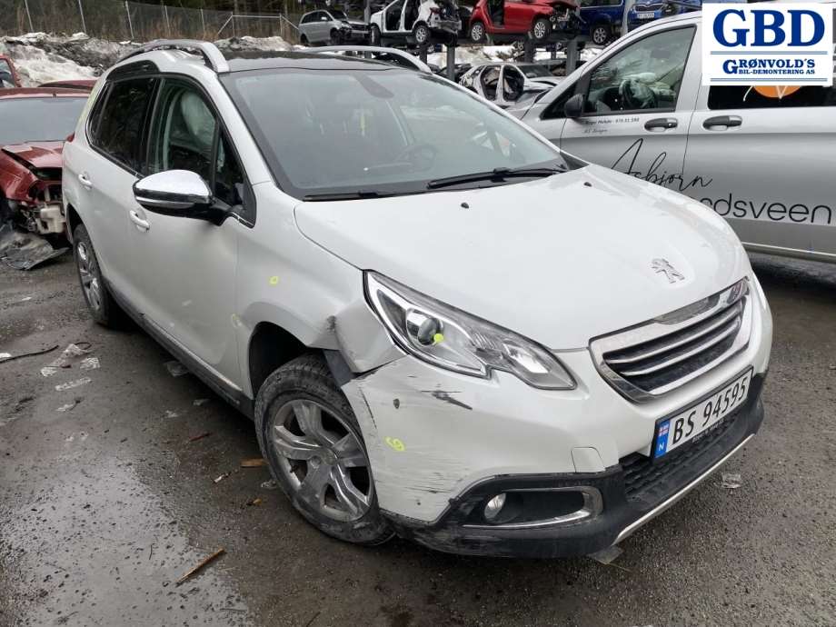 Peugeot 2008, 2013-2019 (Type I) (96 772 097 80|16 097 638 80)