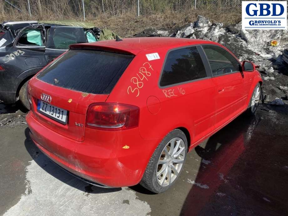 Audi A3, 2009-2012 (Type II, Fase 2) (8P1 858 531 DB)