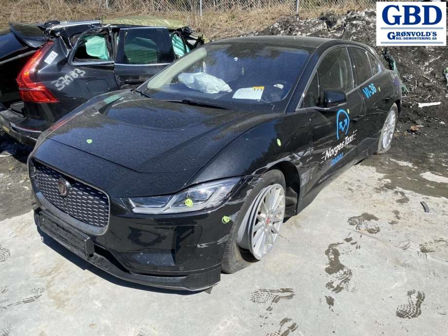 Jaguar I-PACE, 2018- parts car, Engine code: TZ-204-X-S-A, Gearbox code: 